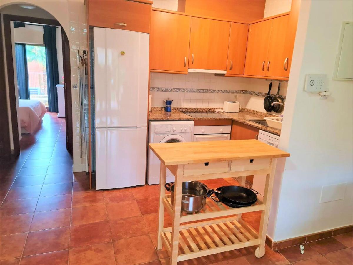 Apartamento Con Hermoso Jardin Y Ac Isla Plana Esterno foto