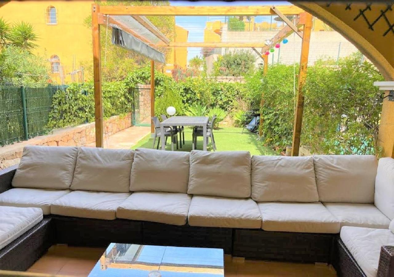 Apartamento Con Hermoso Jardin Y Ac Isla Plana Esterno foto